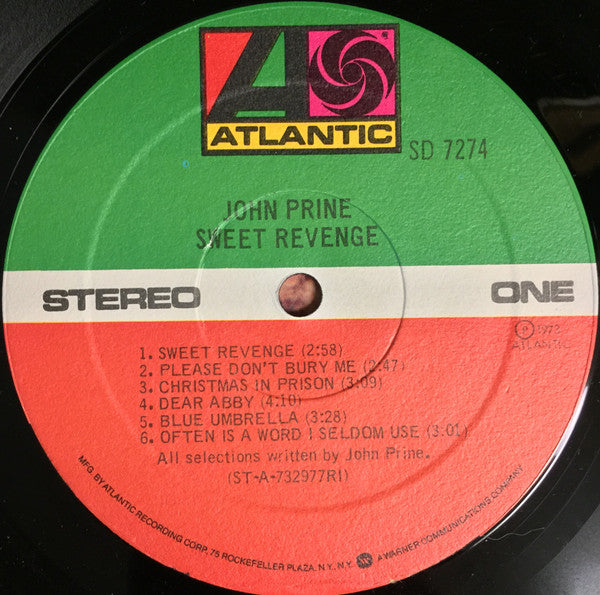 John Prine : Sweet Revenge (LP,Album,Repress)