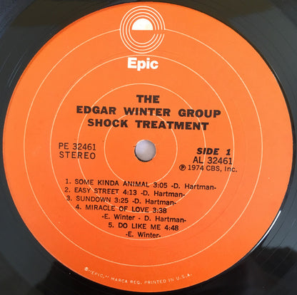 Edgar Winter Group, The : Shock Treatment (LP,Album)