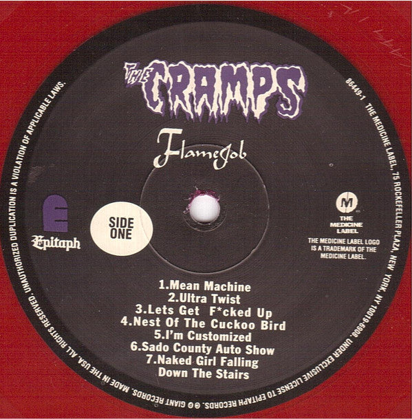 Cramps, The : Flamejob (LP,Album,Special Edition)
