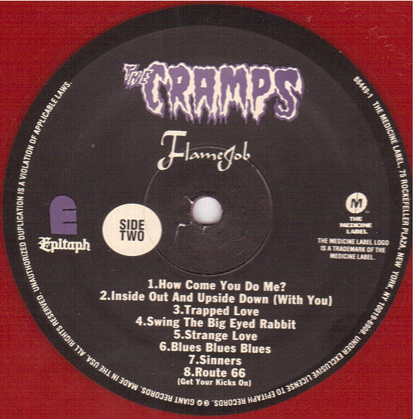 Cramps, The : Flamejob (LP,Album,Special Edition)