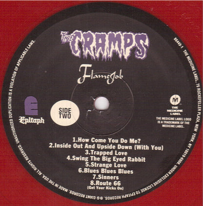 Cramps, The : Flamejob (LP,Album,Special Edition)