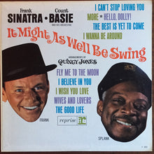 Frank Sinatra • Count Basie Orchestra : It Might As Well Be Swing (LP,Album,Mono)