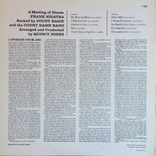 Frank Sinatra • Count Basie Orchestra : It Might As Well Be Swing (LP,Album,Mono)