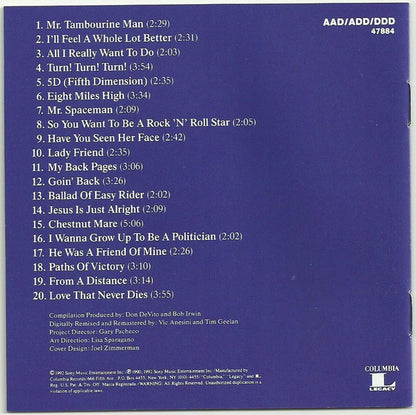 Byrds, The : 20 Essential Tracks From The Boxed Set: 1965-1990 (Compilation,Reissue,Remastered)