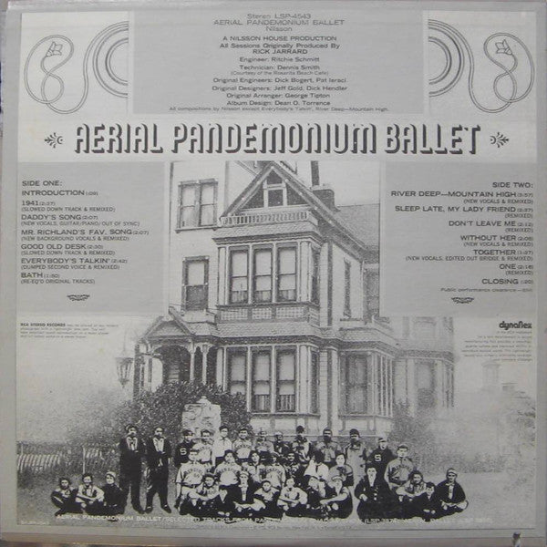 Harry Nilsson : Aerial Pandemonium Ballet (LP,Album)