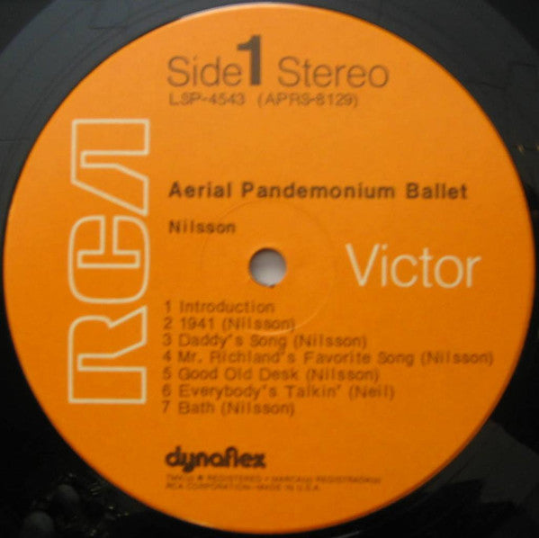 Harry Nilsson : Aerial Pandemonium Ballet (LP,Album)