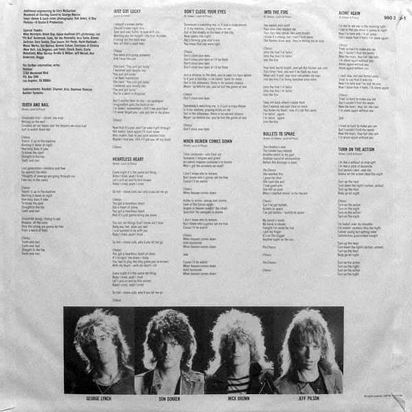 Dokken : Tooth And Nail (LP,Album)