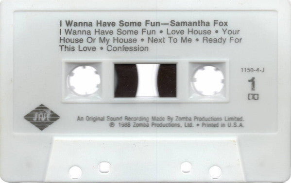 Samantha Fox : I Wanna Have Some Fun (Album)