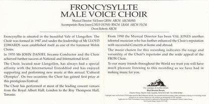 Froncysyllte Male Voice Choir, The :  The Froncysyllte Male Voice Choir (Album)