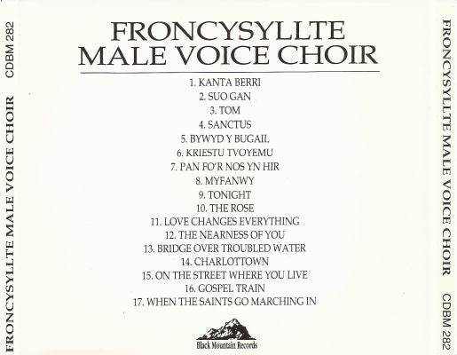 Froncysyllte Male Voice Choir, The :  The Froncysyllte Male Voice Choir (Album)