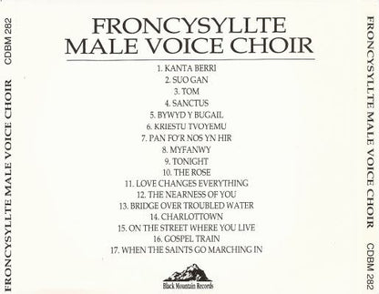 Froncysyllte Male Voice Choir, The :  The Froncysyllte Male Voice Choir (Album)