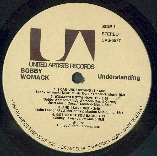 Bobby Womack : Understanding (LP,Album)