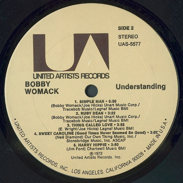 Bobby Womack : Understanding (LP,Album)