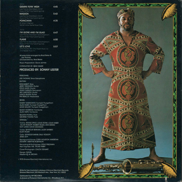 Joe Thomas : Masada (LP,Album)