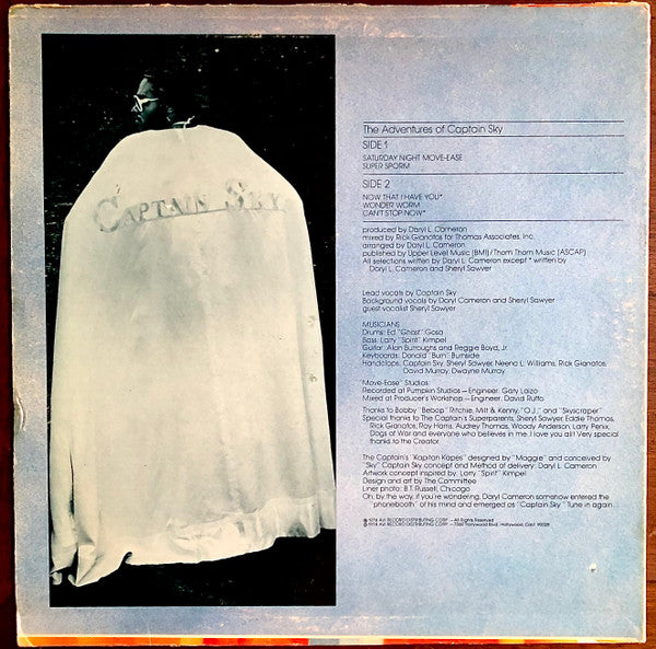 Captain Sky : The Adventures Of Captain Sky (LP,Album)