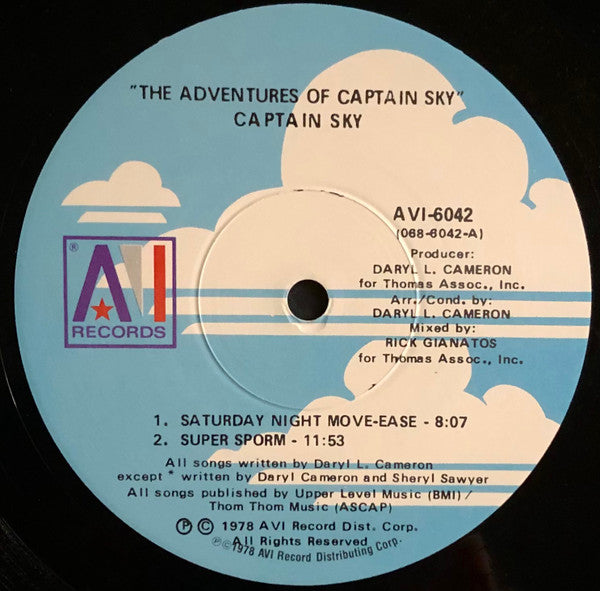 Captain Sky : The Adventures Of Captain Sky (LP,Album)
