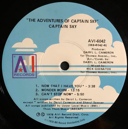 Captain Sky : The Adventures Of Captain Sky (LP,Album)