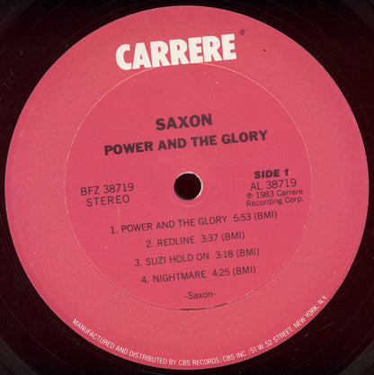 Saxon : Power & The Glory (LP,Album)