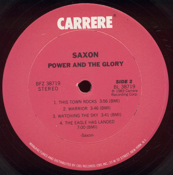 Saxon : Power & The Glory (LP,Album)