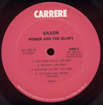 Saxon : Power & The Glory (LP,Album)