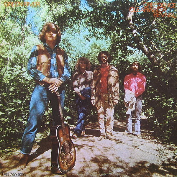 Creedence Clearwater Revival : Green River (LP,Album,Stereo)