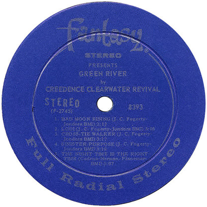 Creedence Clearwater Revival : Green River (LP,Album,Stereo)