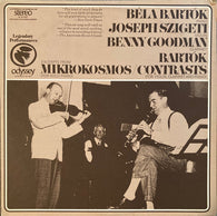 Béla Bartók : Mikrokosmos; Contrasts (LP,Stereo)