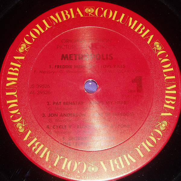 Various : Metropolis (Original Motion Picture Soundtrack) (LP,Album)