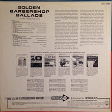 Various : Golden Barbershop Ballads (LP,Compilation)
