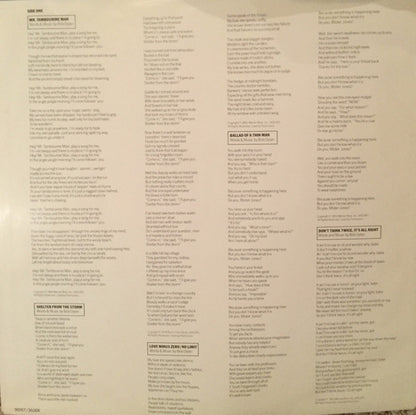 Bob Dylan : Bob Dylan At Budokan (LP,Album,Stereo)