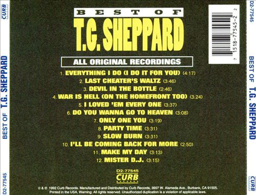 T.G. Sheppard : Best Of (Compilation)