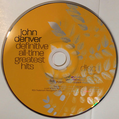 John Denver : Definitive All-Time Greatest Hits (Compilation)