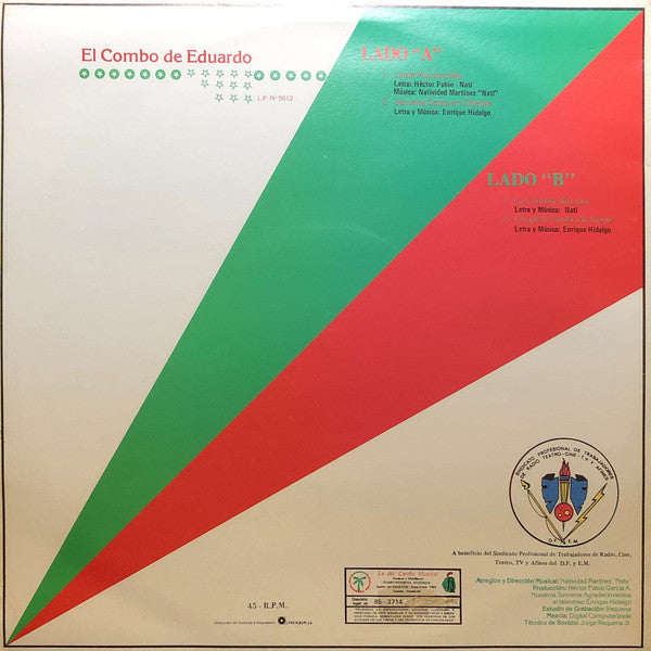 El Combo de Eduardo : Linda Muchachita (12",45 RPM,EP)