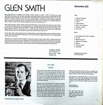 Glen Smith and the Mountain State Pickers : Glen Smith And The Mountain State Pickers (LP,Album)