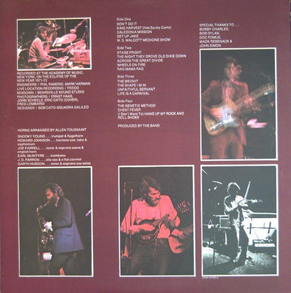 Band, The : Rock Of Ages (The Band In Concert) (LP,Album,Stereo)