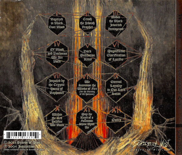 Inquisition : Magnificent Glorification Of Lucifer (Album,Reissue)