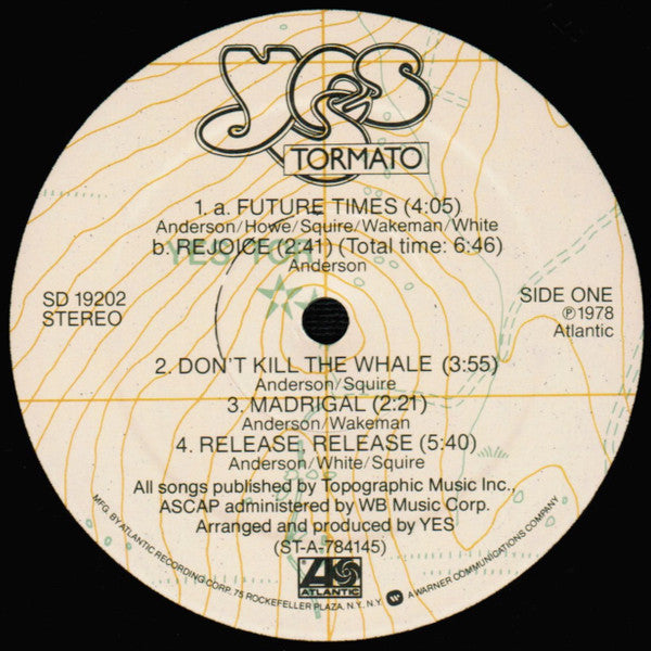 Yes : Tormato (LP,Album,Stereo)