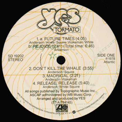 Yes : Tormato (LP,Album,Stereo)