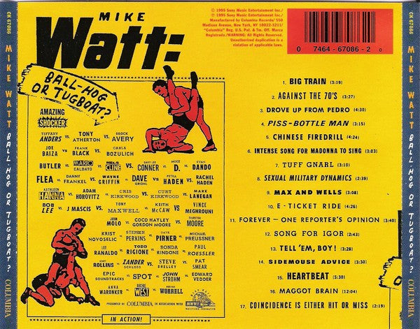 Mike Watt : Ball-Hog Or Tugboat? (Album)