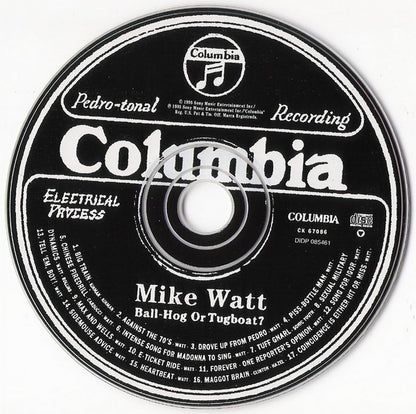 Mike Watt : Ball-Hog Or Tugboat? (Album)