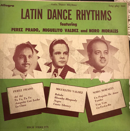 Perez Prado, Miguelito Valdes, Noro Morales : Latin Dance Rythms (LP,Compilation)