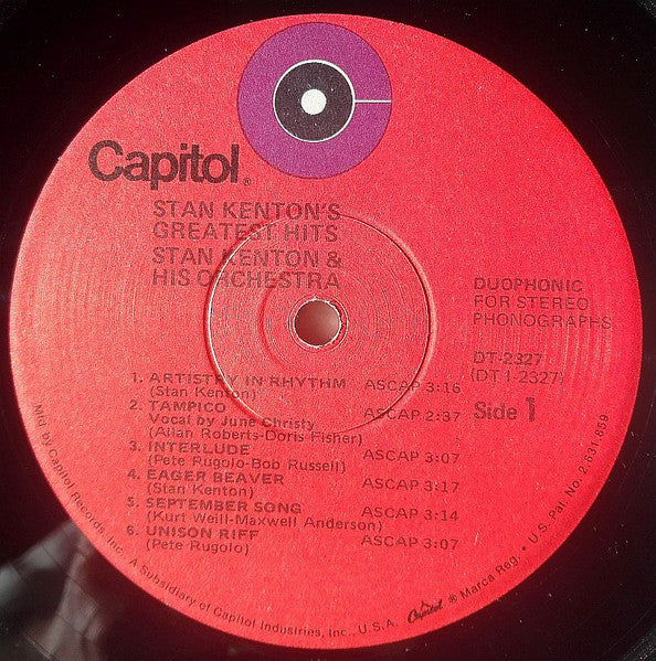 Stan Kenton : Stan Kenton's Greatest Hits (LP,Compilation)