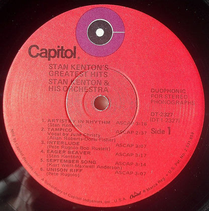 Stan Kenton : Stan Kenton's Greatest Hits (LP,Compilation)