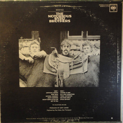 Byrds, The : The Notorious Byrd Brothers (LP,Album,Stereo)