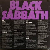 Black Sabbath : Master Of Reality (LP,Album,Repress)