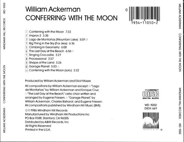 William Ackerman : Conferring With The Moon (Album,Reissue)