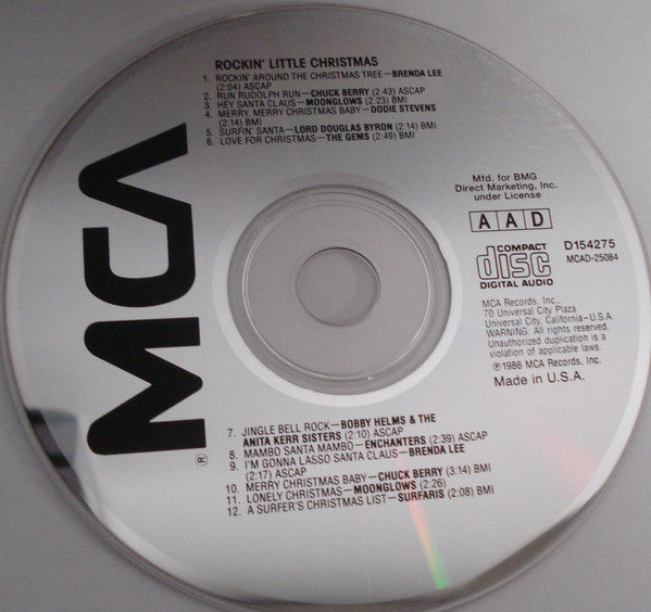 Various : Rockin' Little Christmas (Compilation,Club Edition)