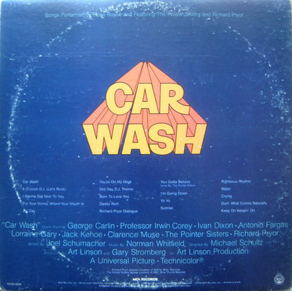 Norman Whitfield : Car Wash (Original Motion Picture Soundtrack) (LP,Album)