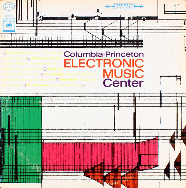 Various : Columbia-Princeton Electronic Music Center (LP,Repress,Stereo)