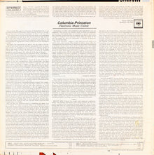 Various : Columbia-Princeton Electronic Music Center (LP,Repress,Stereo)